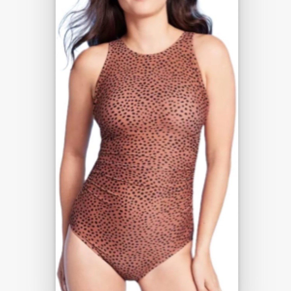 🐾Animal Printed High Neck Swimsuit🐾